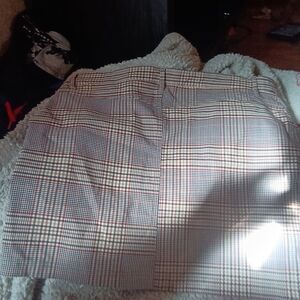 Like an Angel Checkered Pencil Skirt - Black, White, Red